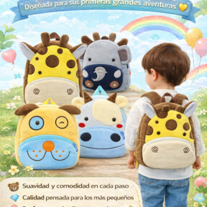 🦒✨ MiniExploradores ✨🎒 🌈 Diseñada para sus primeras grandes aventuras 💛