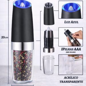 GrindPro Eléctrico  ✨ Sazona con precisión y estilo